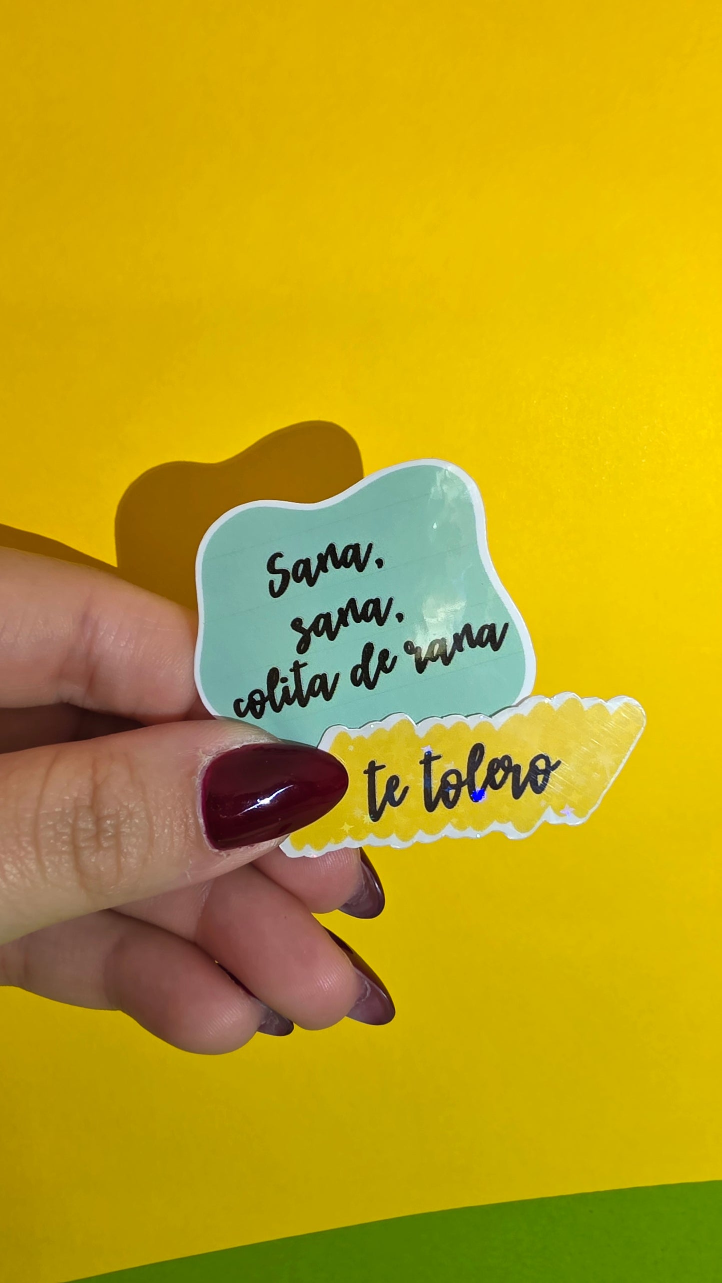 Sana Sana & Te Tolero Sticker Set